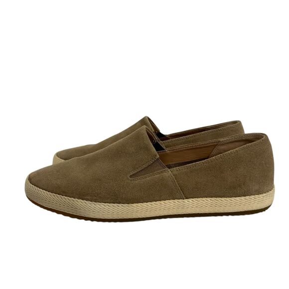 Vince Suede Espadrille Slip On Loafers Taupe Mens Size 9.5 EU 43 Casual Shoes main image 5